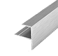Профиль F-образный из алюминия