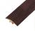 Гибкий порог ПВХ 40 мм Cezar Flex Line 109 Венге 6 м