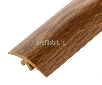 Гибкий порог ПВХ 40 мм Cezar Flex Line 127 Дуб канадский 6 м