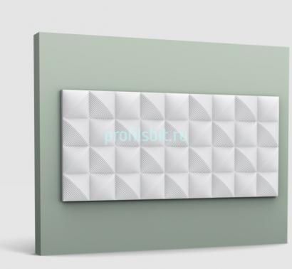 Стеновая панель 3D 250х2000 мм Orac Decor 3D W113