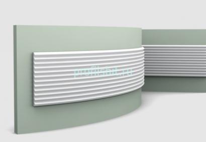 Стеновая панель 3D гибкая 250х2000 мм Orac Decor 3D W108F