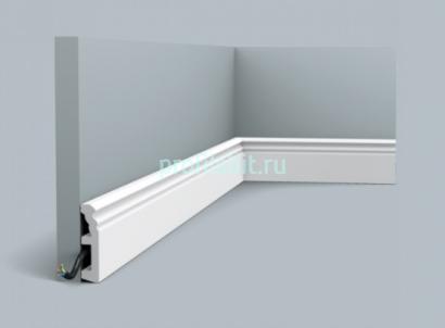 Напольный плинтус гибкий 19х80 мм Orac Decor Duropolymer SX195F 2 м