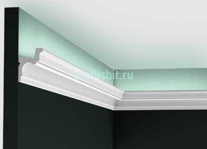 Потолочный плинтус скрытого освещения 42х55 мм Orac Decor Purotouch C323 2 м