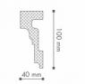Декоративный молдинг NMC Wallstyl WL4 100х40 200 см