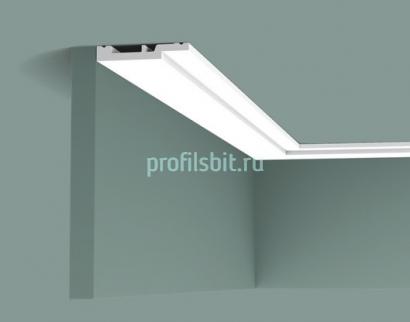 Напольный плинтус с кабель-каналом гибкий Orac Decor Duropolymer Flex SX187F 2 м