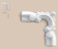 Декоративный угловой элемент молдинга Orac Decor Duropolymer P8030D 132х132 мм