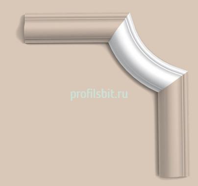 Декоративный угловой элемент молдинга Orac Decor Purotouch P801C 198х110 мм
