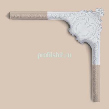 Декоративный угловой элемент молдинга Orac Decor Purotouch P3020A 425х425 мм