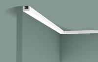 Потолочный плинтус гибкий Orac Decor Duropolymer Flex CX190F для скрытого освещения 2 м