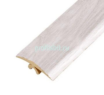 Гибкий порог ПВХ 40 мм Cezar Flex Line 159 Ясень кавказский 6 м