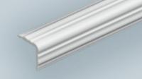 Отделочный уголок фигурный 15х15 мм Асви вспененный ПВХ 115 Белый 2,7 м