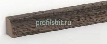 Штапик 10х14 мм Асви вспененный ПВХ цвет Орех темный 2,4 м