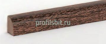 Штапик 10х14 мм Асви вспененный ПВХ цвет Красное дерево 2,4 м