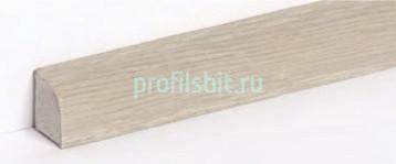 Штапик 10х14 мм Асви вспененный ПВХ цвет Ясень серый 2,4 м