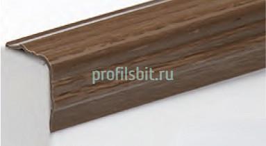 Отделочный уголок фигурный 30х30 мм Асви ПВХ 330 Рустик 2,7 м