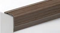 Отделочный уголок фигурный 30х30 мм Асви ПВХ 330 Лесной орех 2,7 м