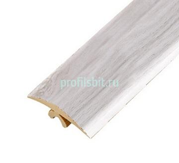 Гибкий порог ПВХ 40 мм Cezar Flex Line 163 Дуб аспен 3 м