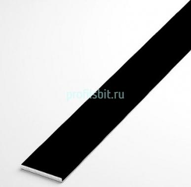 Алюминиевая полоса 15 мм черная 3 м