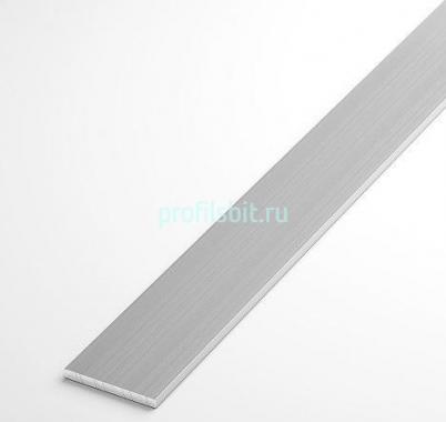 Алюминиевая полоса 78 мм серебро 3 м