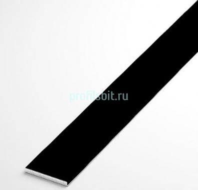 Алюминиевая полоса 78 мм черный муар 3 м