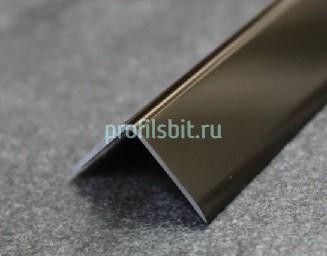 Алюминиевый уголок 10х10 мм ПБ10х10 бронза люкс 3 м