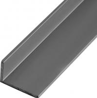 Алюминиевый уголок 20х10 мм ПБ20х10 антрацит муар 3 м