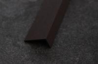 Алюминиевый уголок 20х10 мм ПБ20х10 шоколад муар 3 м
