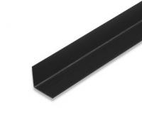 Алюминиевый уголок 21х21 мм ПВ21х21 внутренний черный 2,7 м