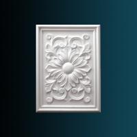 Декоративное панно Перфект K4024 500х370х20 мм белый полиуретан