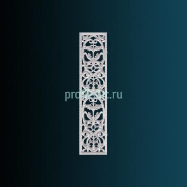 Декоративное панно Перфект K4080 1800х400х30 мм белый полиуретан