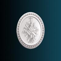 Декоративное панно Перфект K4094 500х350х35 мм белый полиуретан