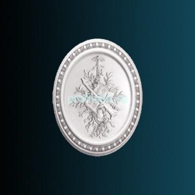 Декоративное панно Перфект K4094 500х350х35 мм белый полиуретан