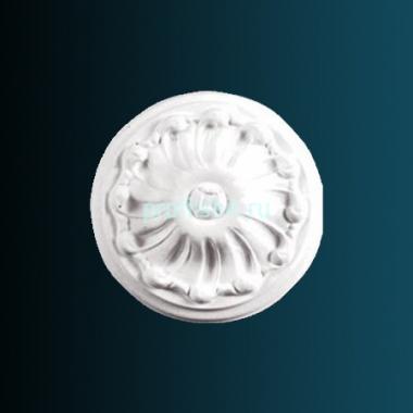 Декоративный орнамент Перфект G2044 150х150х40 мм белый полиуретан