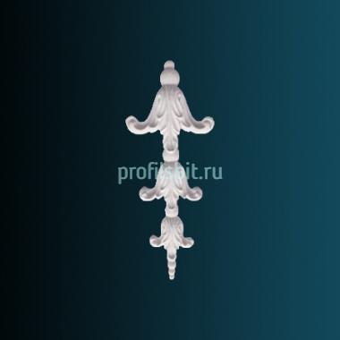 Декоративный орнамент Перфект G2196 330х130х26 мм белый полиуретан