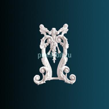 Декоративный орнамент Перфект G2200 510х345х32 мм белый полиуретан