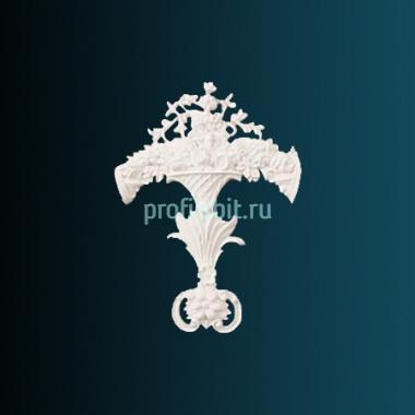 Декоративный орнамент Перфект G2206 310х230х32 мм белый полиуретан