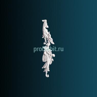 Декоративный орнамент Перфект G2329R 680х155х30 мм белый полиуретан