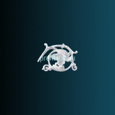 Декоративный орнамент Перфект G2336R 150х225х20 мм белый полиуретан