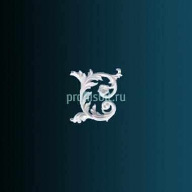 Декоративный орнамент Перфект G2339R 230х230х30 мм белый полиуретан