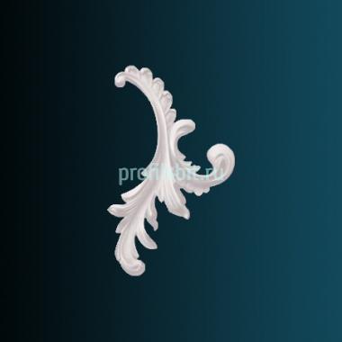 Декоративный орнамент Перфект G2342R 250х150х25 мм белый полиуретан