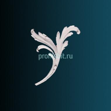 Декоративный орнамент Перфект G2353R 241х191х20 мм белый полиуретан