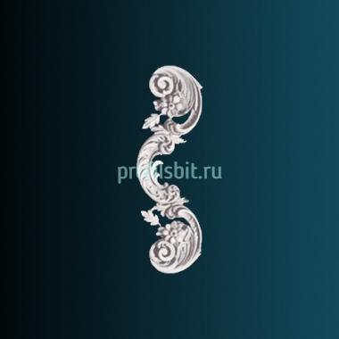 Декоративный орнамент Перфект G2361R 305х121х35 мм белый полиуретан