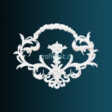 Декоративный орнамент Перфект G2398 533х406х25 мм белый полиуретан