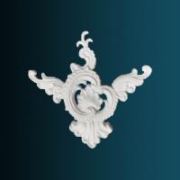 Декоративный орнамент Перфект G2415 270х270х16 мм белый полиуретан