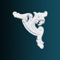 Декоративный орнамент Перфект G2416R 130х140х15 мм белый полиуретан