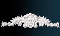 Декоративный орнамент Перфект P1003 250х935х36 мм белый полиуретан