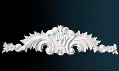 Декоративный орнамент Перфект P1003 250х935х36 мм белый полиуретан