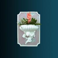 Декоративный светильник Перфект K5009 192х365х377 мм белый полиуретан