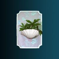 Декоративный светильник Перфект K5015 183х290х171 мм белый полиуретан