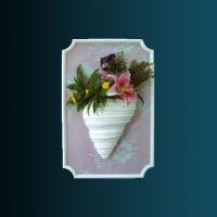 Декоративный светильник Перфект K5017 320х260х141 мм белый полиуретан